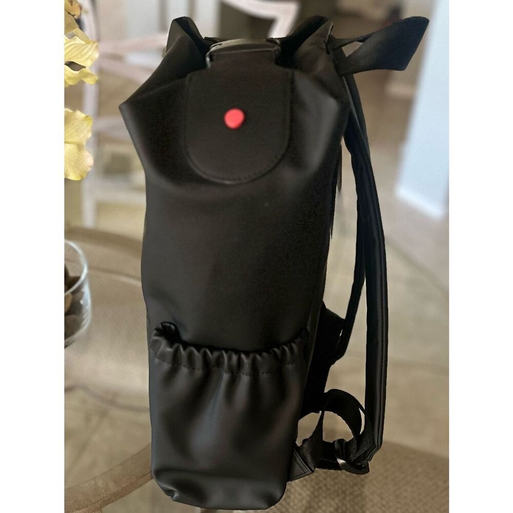 NEW HUNTER Top Pick Backpack OS Black Adjustable Straps Water Resistant Zipper - Picture 9 of 11